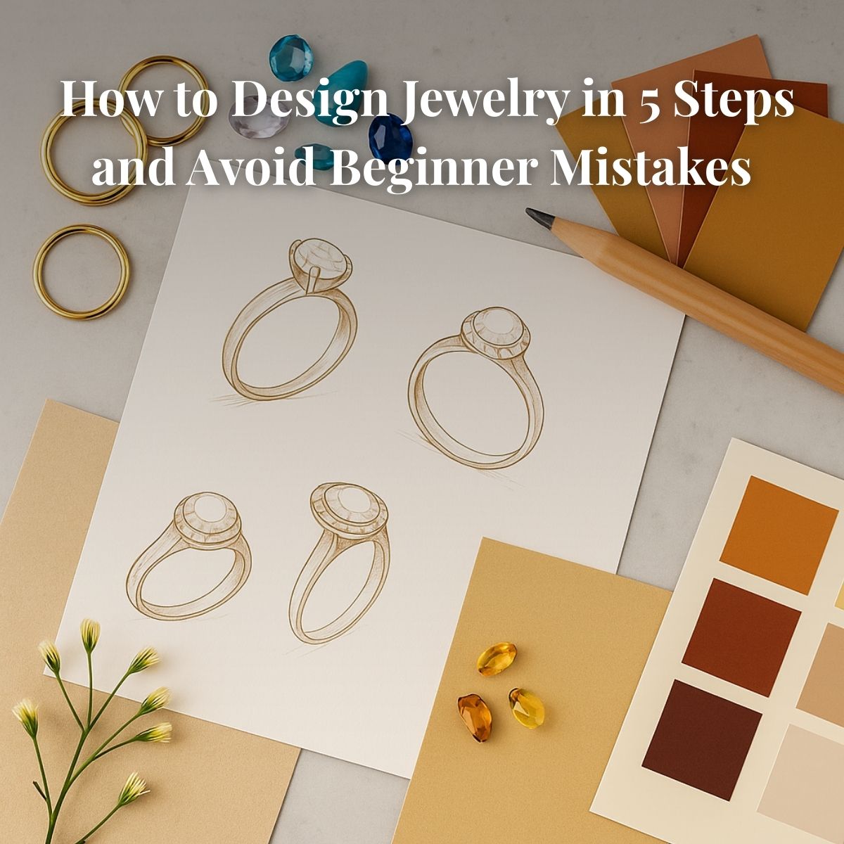 How to Design Jewelry That Sells in 5 Easy Steps